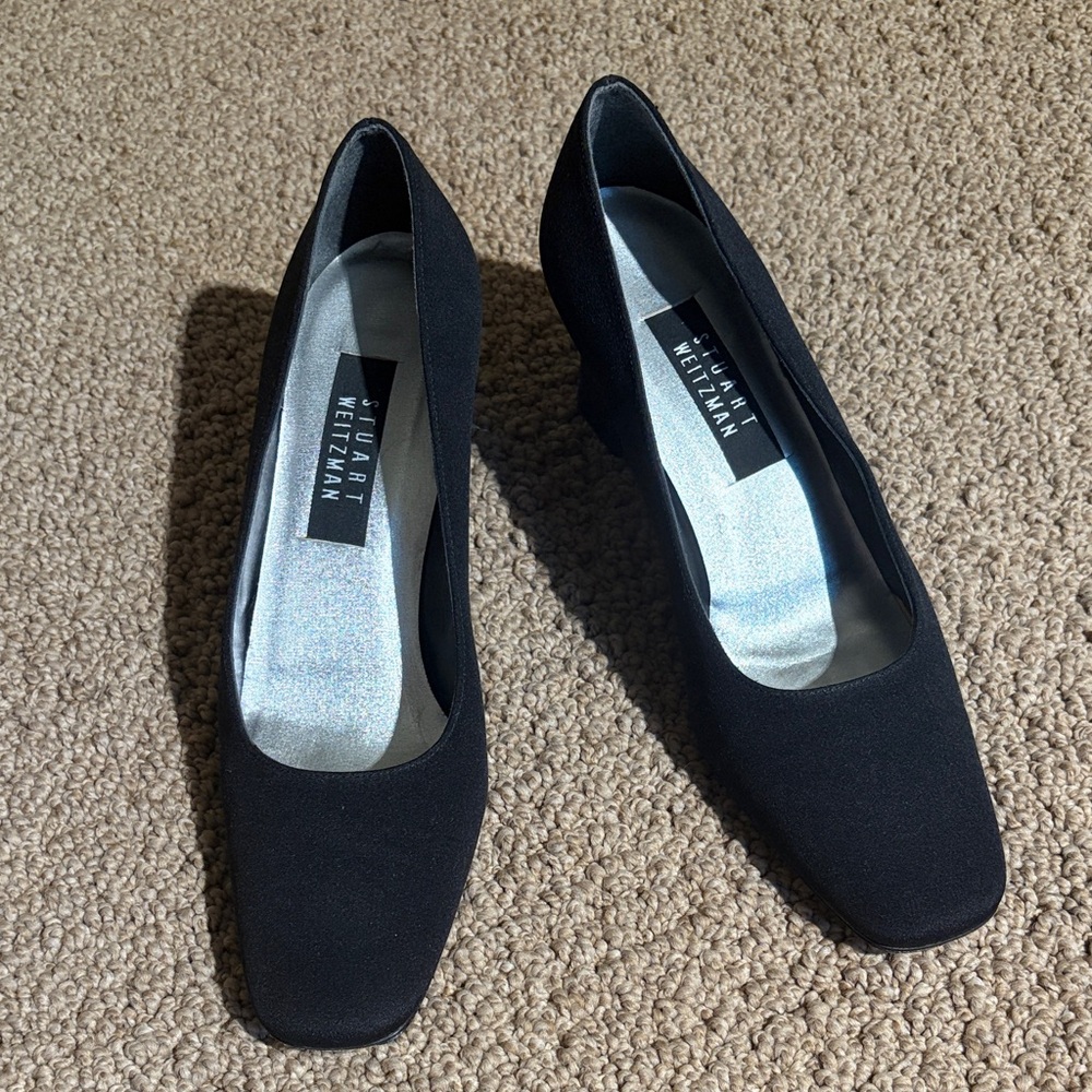 Vintage Stuart Weitzman Black Heels